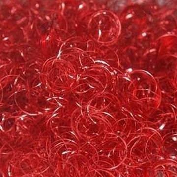 Engle hår metal rød 50 gram